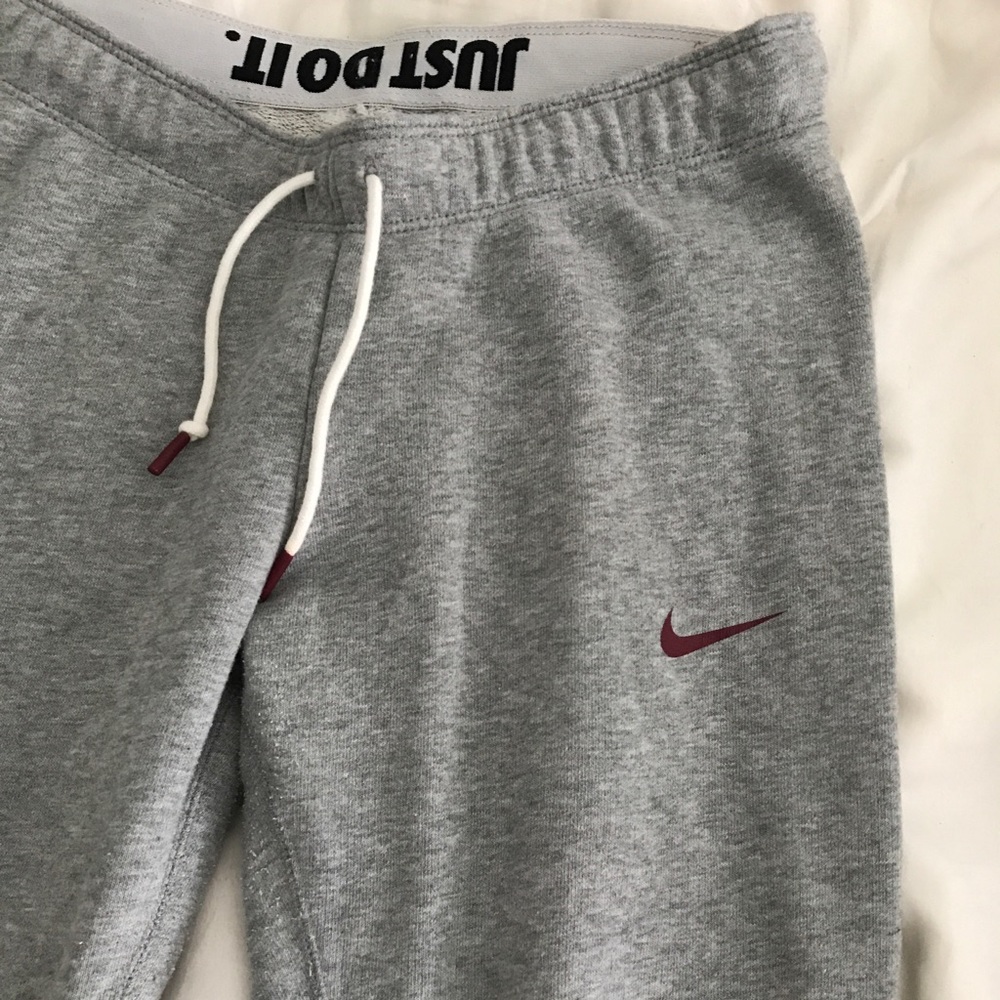 Gray Nike FSU Sweatpants - Picture 3 of 7